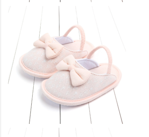 Armandy Cotton Baby Girl Shoe - Cream