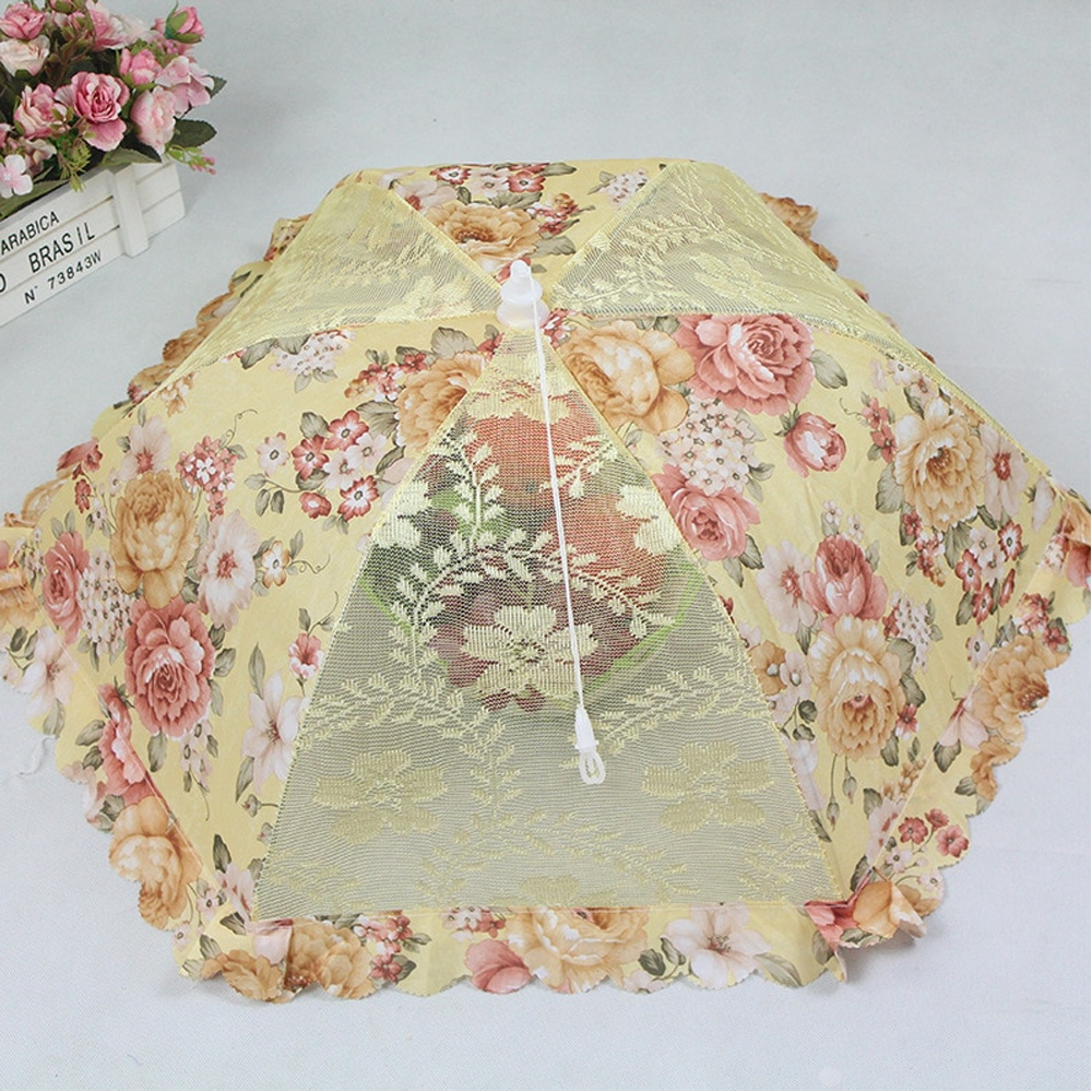 Foldable Luxury Table Food Cover - Multicolor