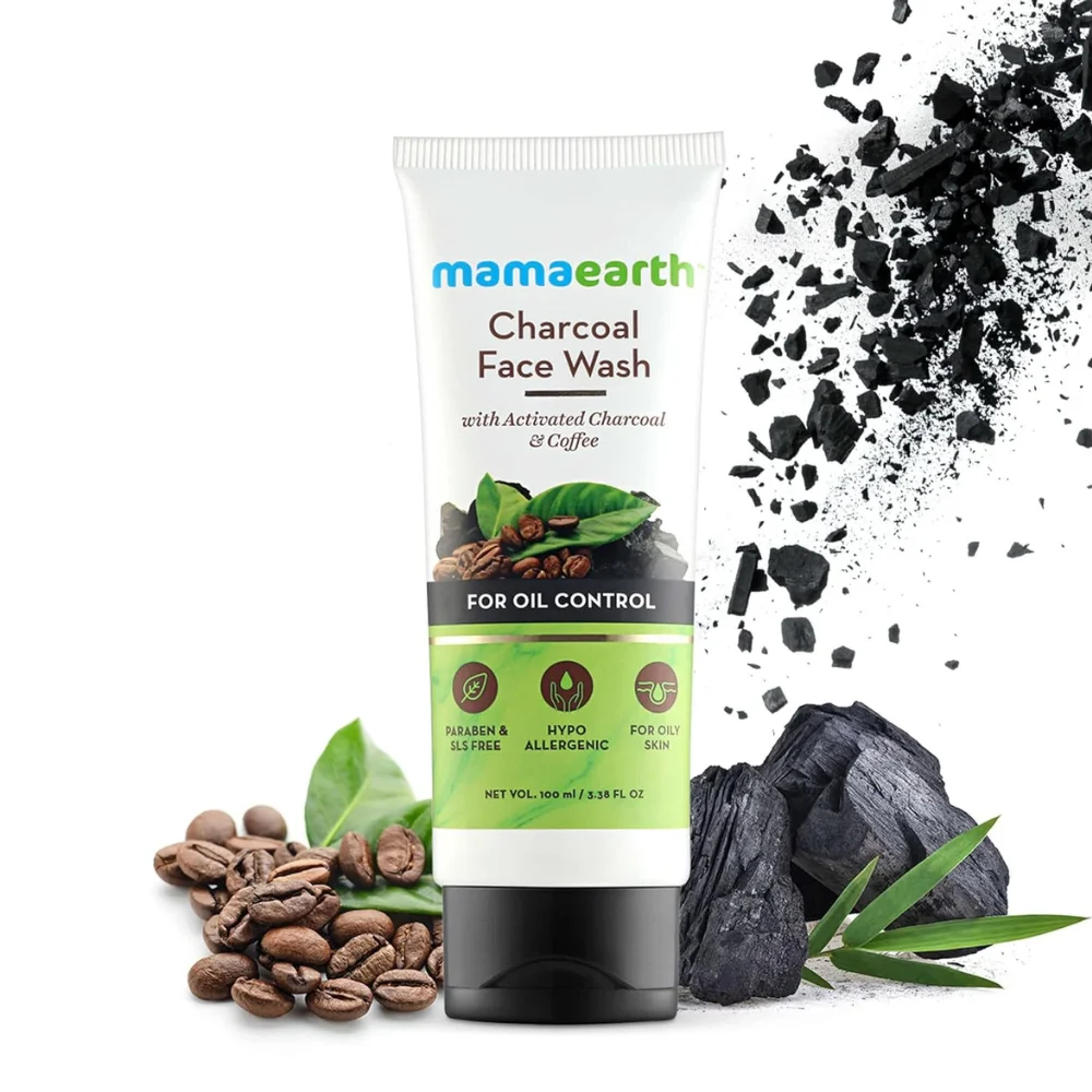 Mamaearth Charcoal Face Wash For Oil Control - 100ml - LB016