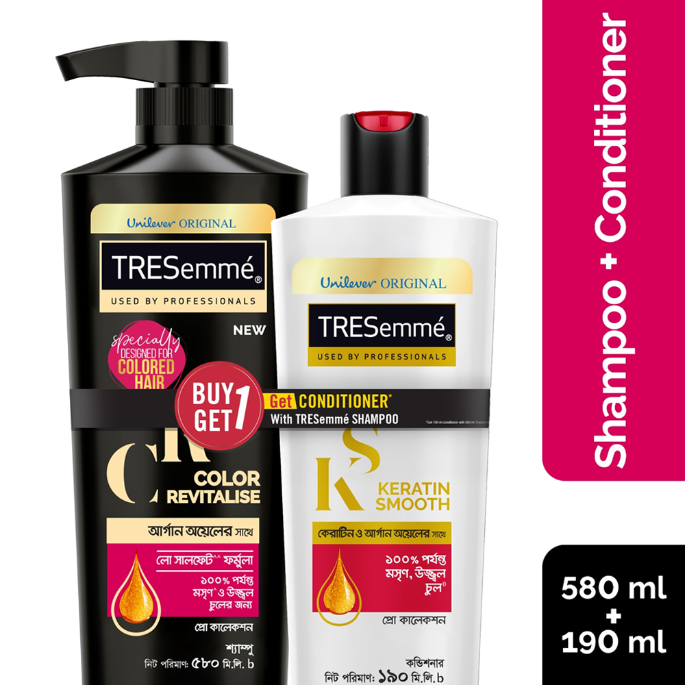 Keratin Smooth Color Shampoo for Colored Hair