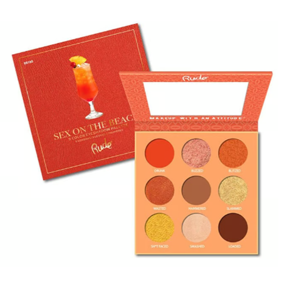 Rude Cocktail Party Eyeshadow Palette - 9 Color - Sex On The Beach