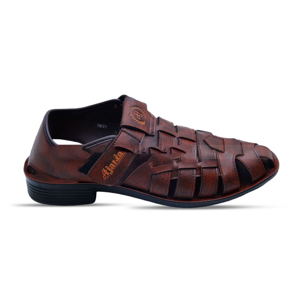 Ajanta Royalz PUG8251 Sandals for Men - Brown