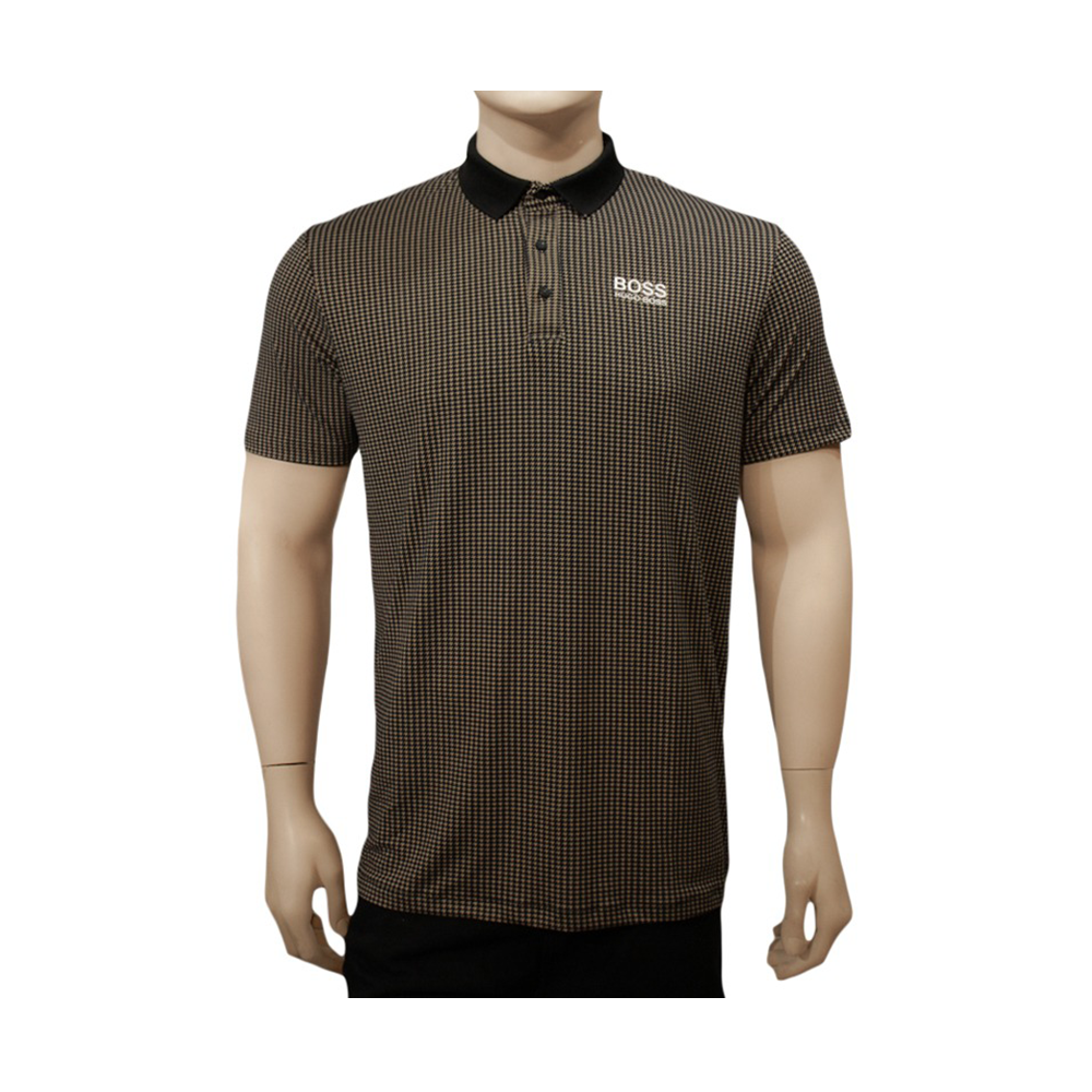 Half Sleeve Cotton Polo Shirt for Men 657- Grey Mixed