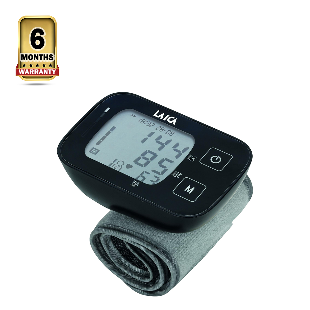 Laica BM1007 Blood Pressure Monitor Wrist - Black