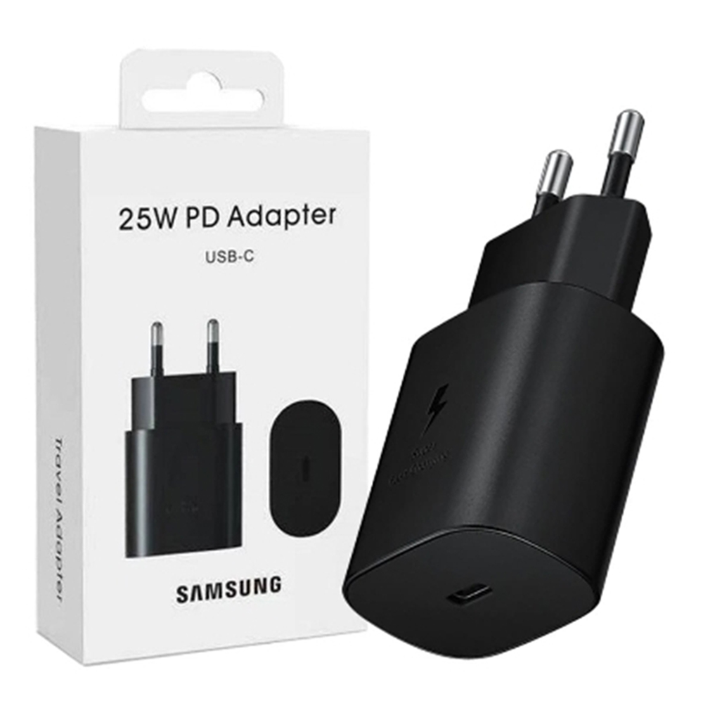 Samsung Fast Charging USB-C Adapter - 25 Watt - Black