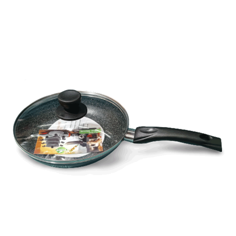 Prestige Granite Coating Aluminium Fry-Pan 22cm - Black