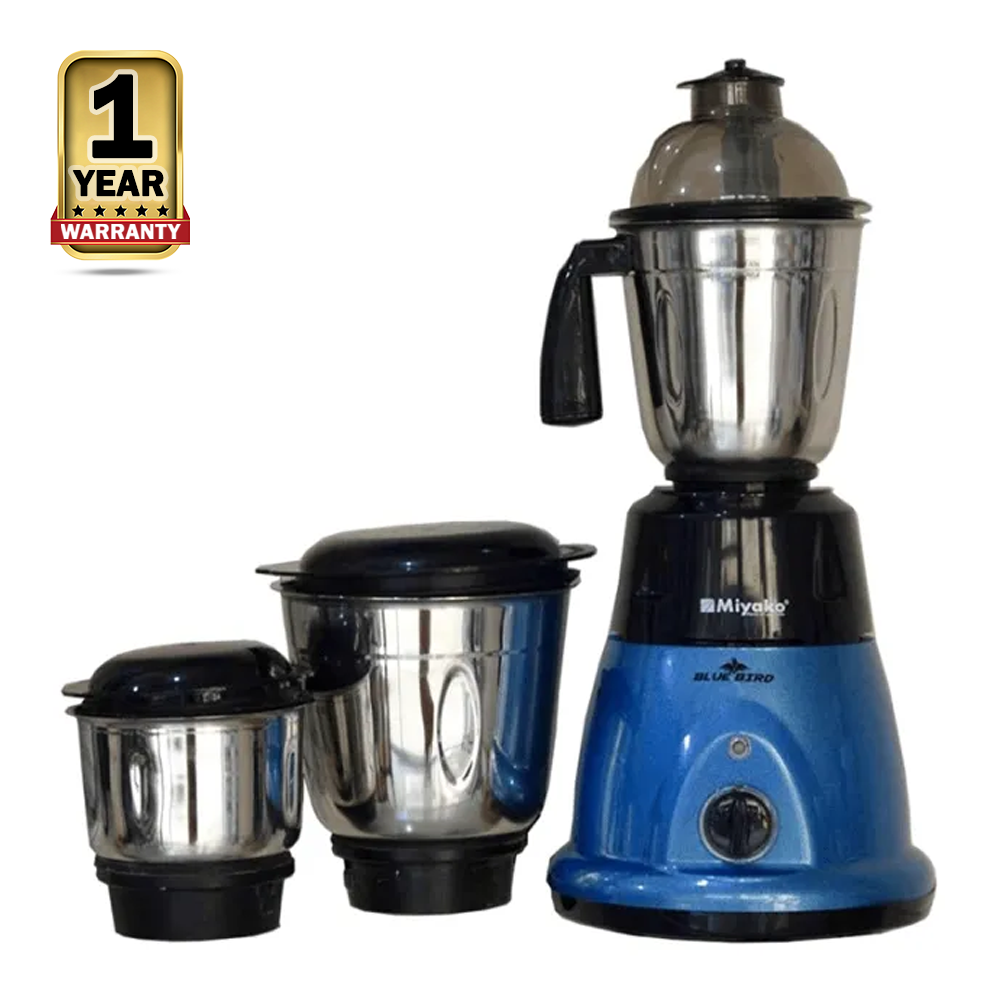 Miyako Blue Bird Multi Purpose Mixer Grinder 750W Blue