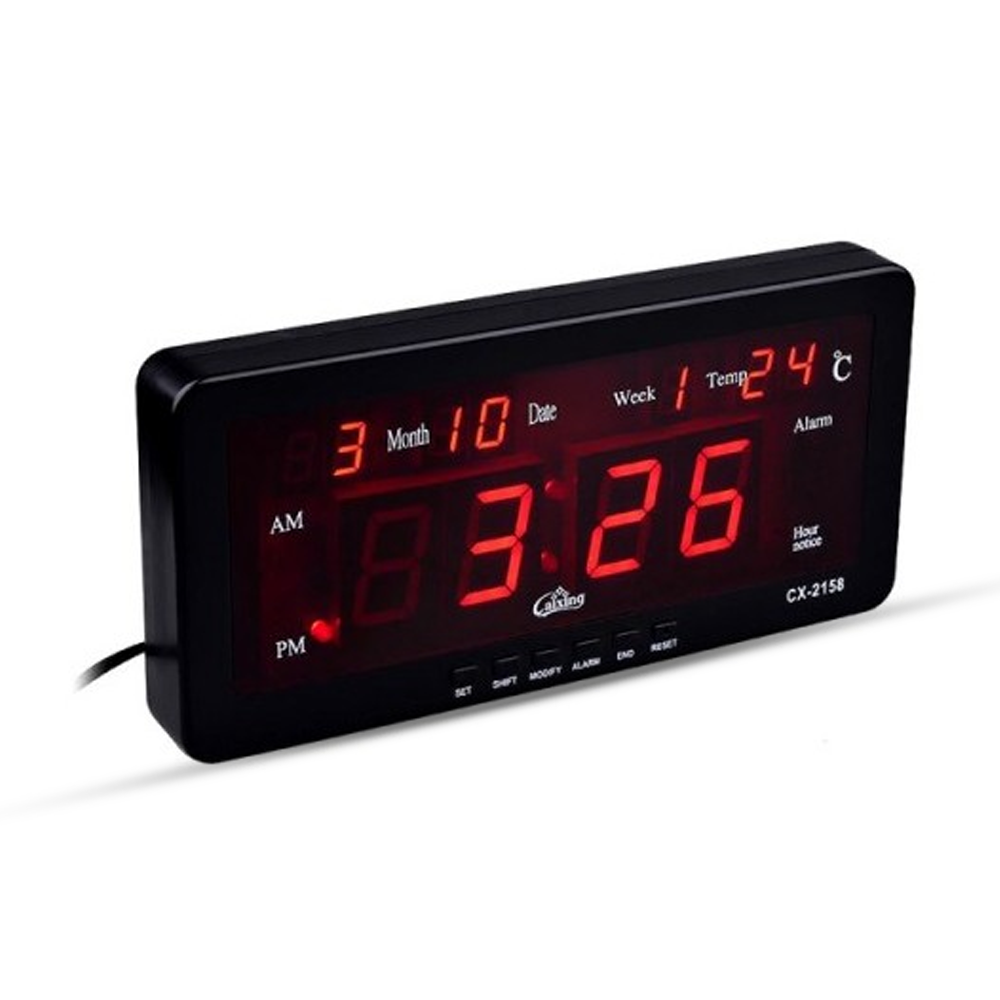 Casio led wall clock online