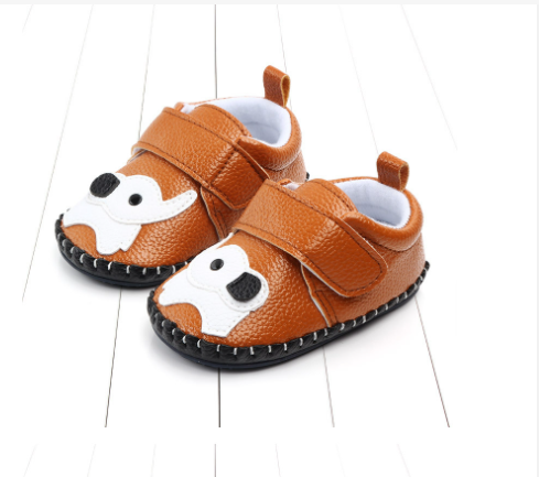 Armandy Artificial PU Leather Baby Boy Shoe - Brown 