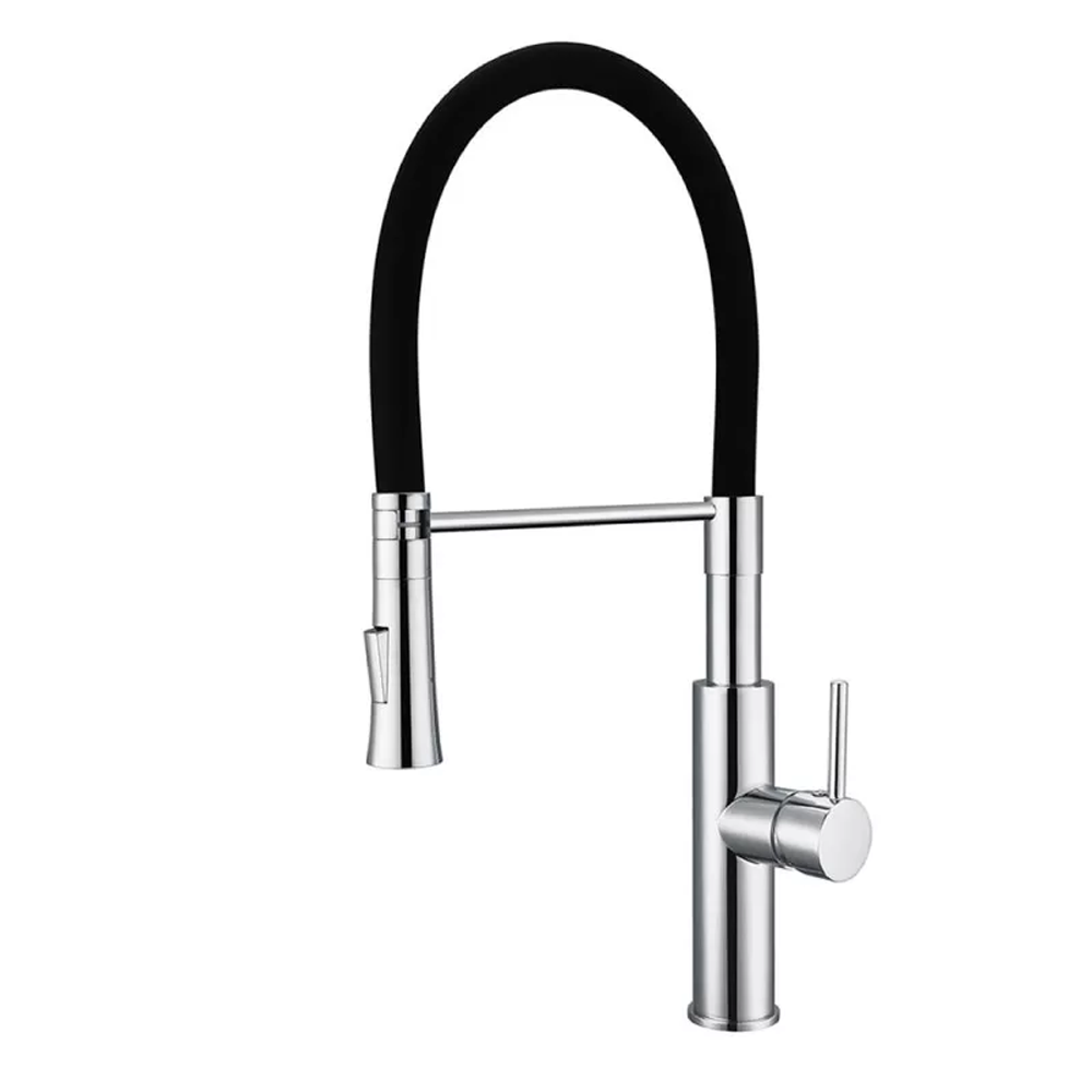 Marquis F30029 Telescopic Kitchen Mixer Tap - Silver