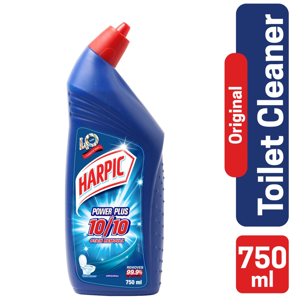 Harpic Liquid Power Plus Stain Remover Toilet Cleaner - 750ml 