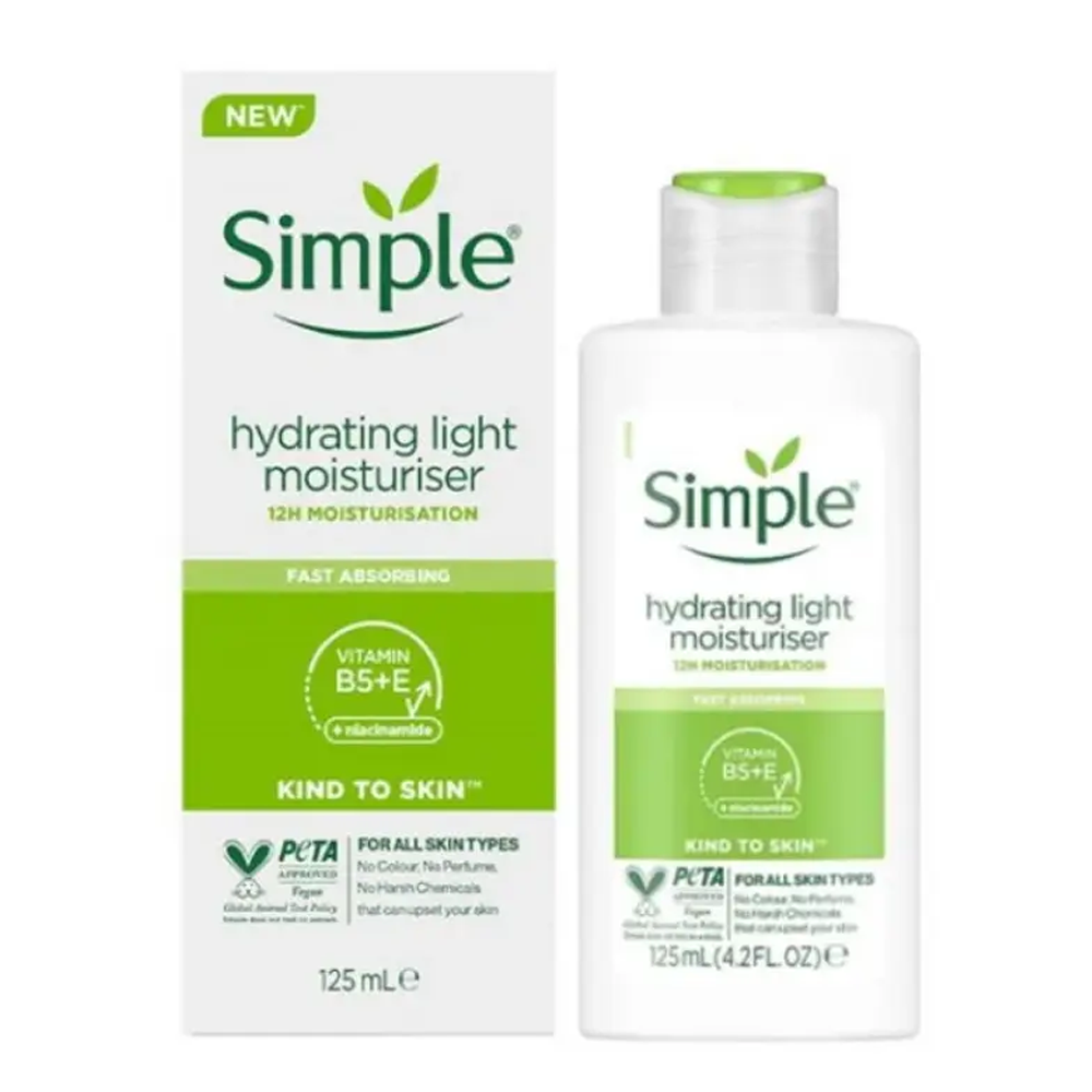 Simple Kind To Skin Hydrating Light Moisturizers - 125ml - LB007