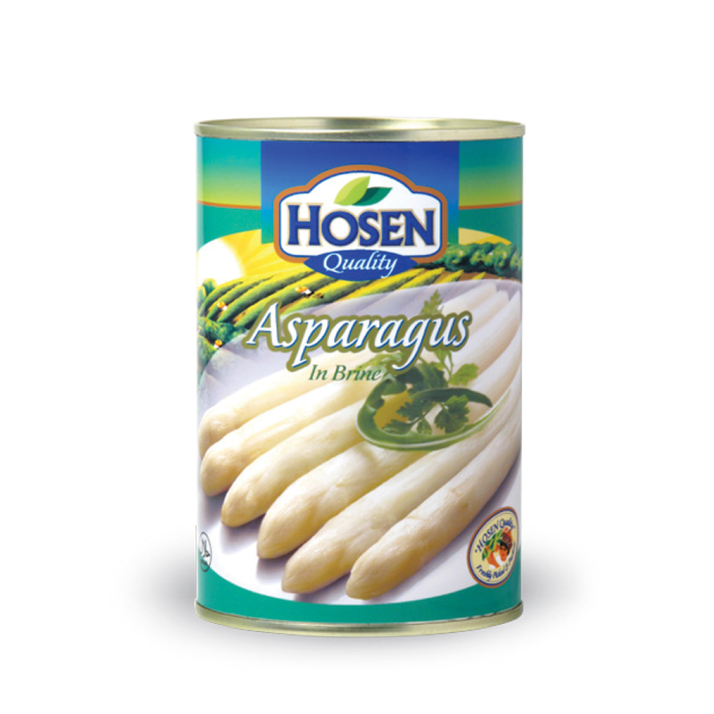 Hosen Canned Vegetable Asparagus In Brine - 430gm