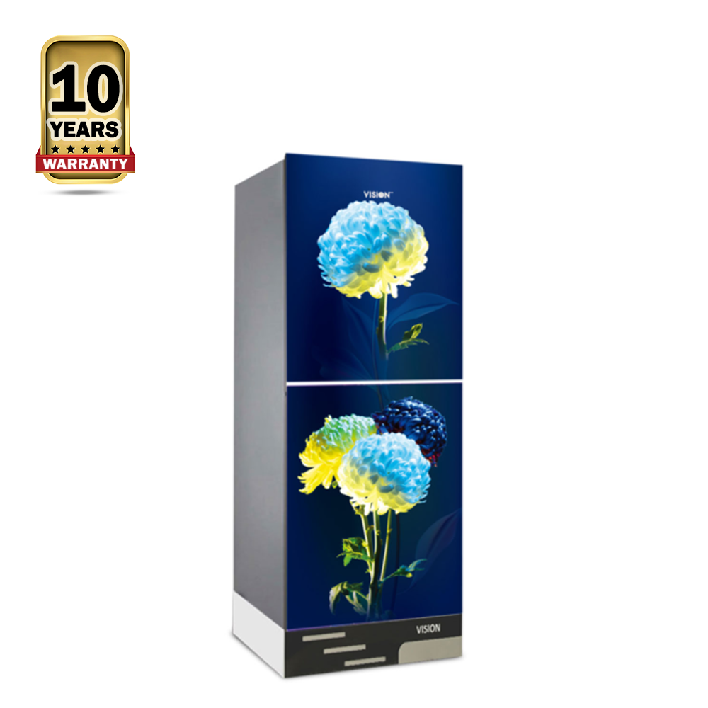 Vision GD RE-180 Refrigerator - 180 Liters - White Peony