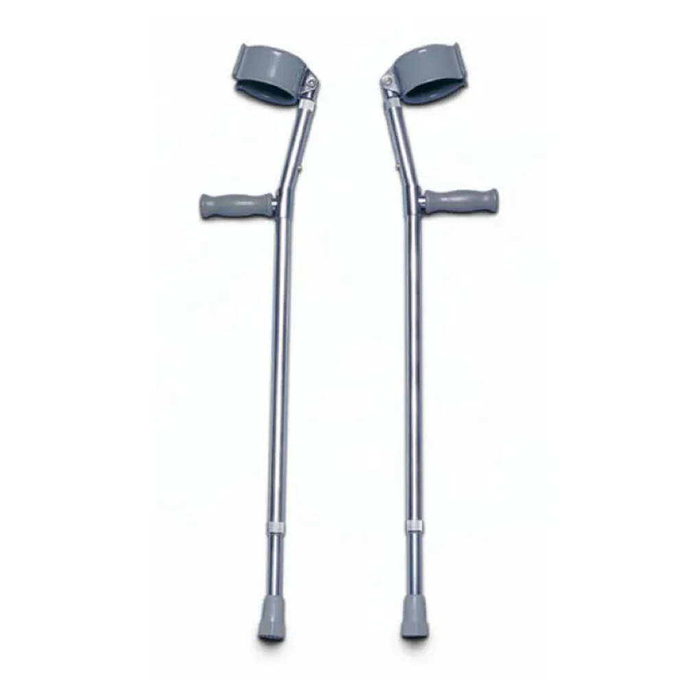 Aluminium Elbow Crutch Adjustable Walking Stick - Multicolor