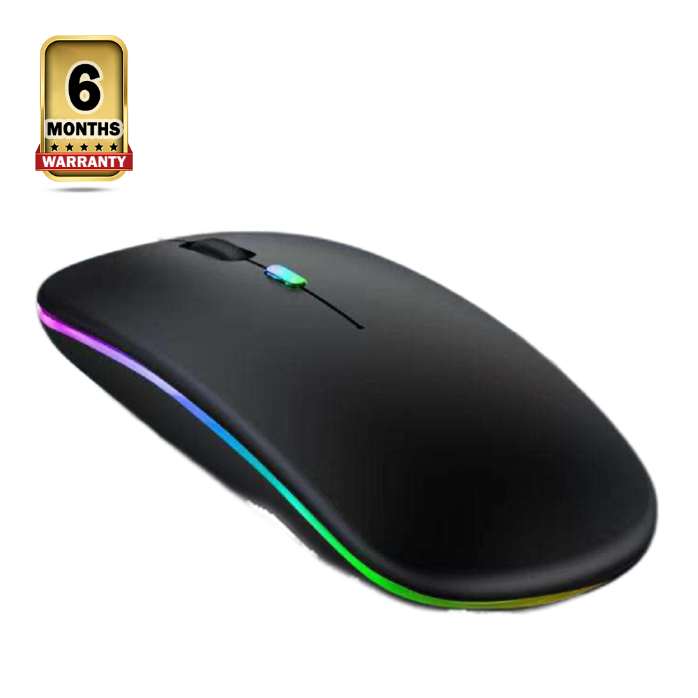 Bluetooth Wireless Rechargeable Mouse - Black