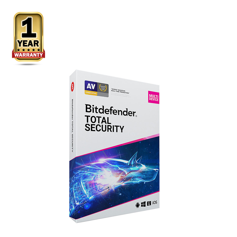 Bitdefender Total Security 1 Device 3 Yrs at Rs.547 - RMGadgetronic