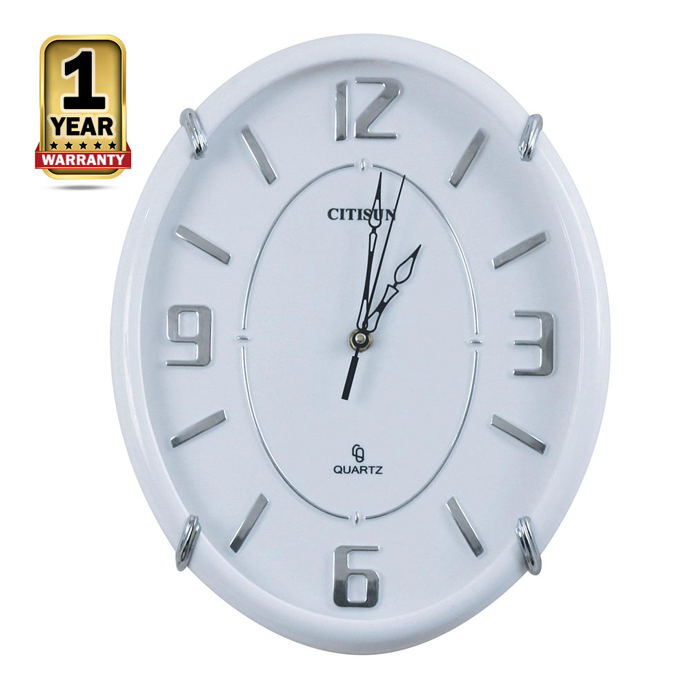 Citisun Wall Clock White Citisun 5/N