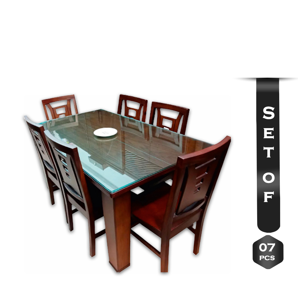 Set of 7 H Model 6 Chair Dining Set EFHDining6Ch