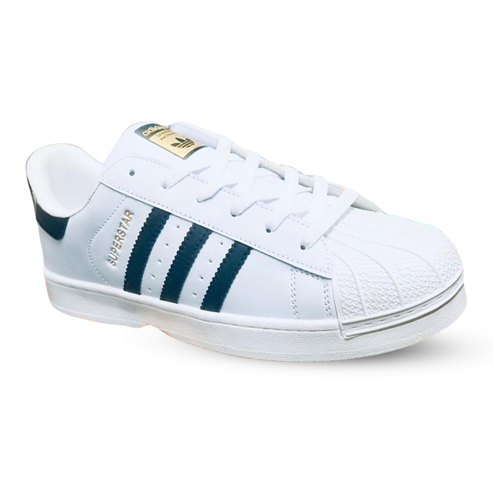 Superstar PU Leather Low Neck Sneaker for Men - White