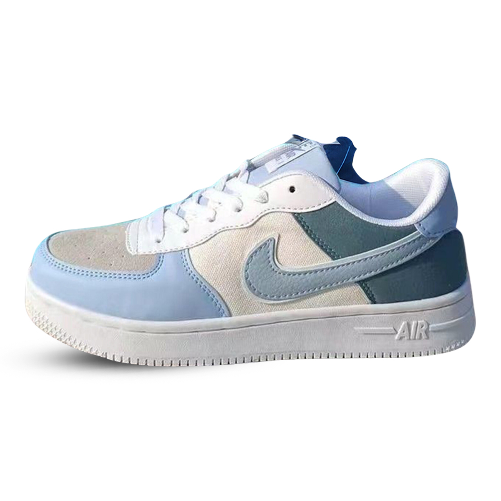 Nike AF1 PU Leather Reflective Sneaker - Blue