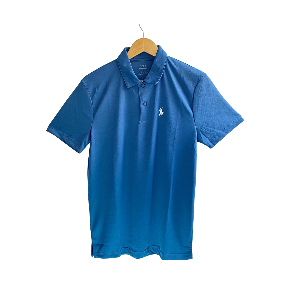 Ralph Lauren Mash Polo Shirt For Men - Blue - NRALM0PL004