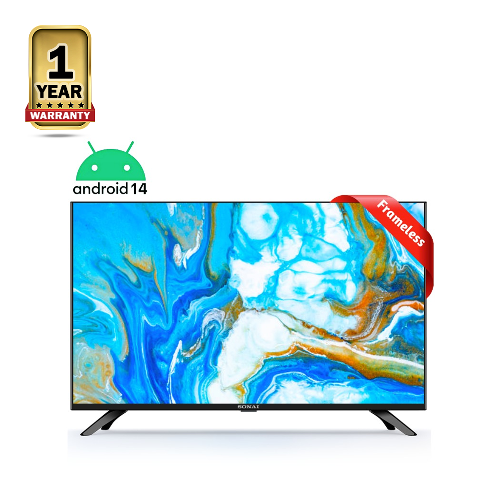 SONAI D71A Full HD Smart LED TV - 32 Inch - Black
