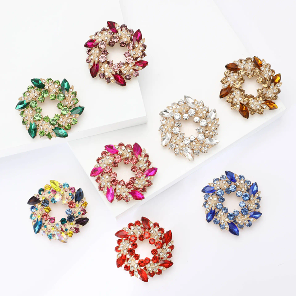 Metal Brooch Hijab Safety Pin For Girls And Women - REHP22