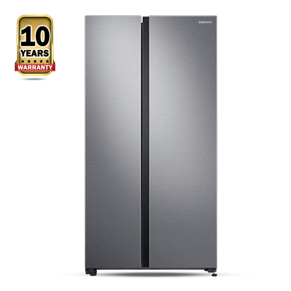 Samsung RS72R5001M9/D2 No Frost Double Door Refrigerator - 700 Litre - Silver