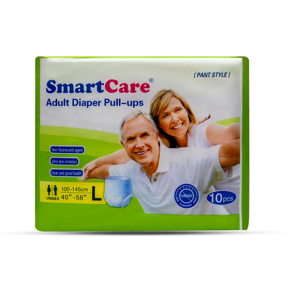 Smart Care Adult Diaper Pull Ups - L - 10 Pcs