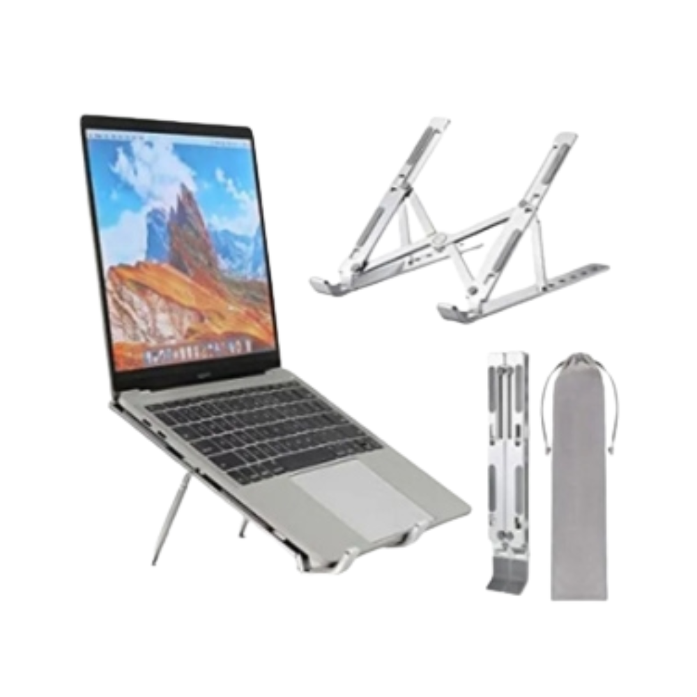 Laptop Creative Folding Stand - White