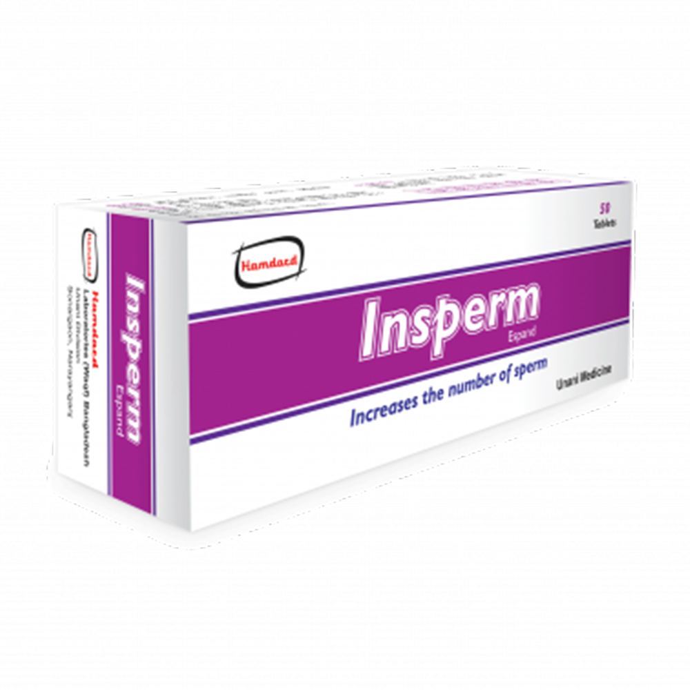 Hamdard Insperm Espand - 50 Tablets