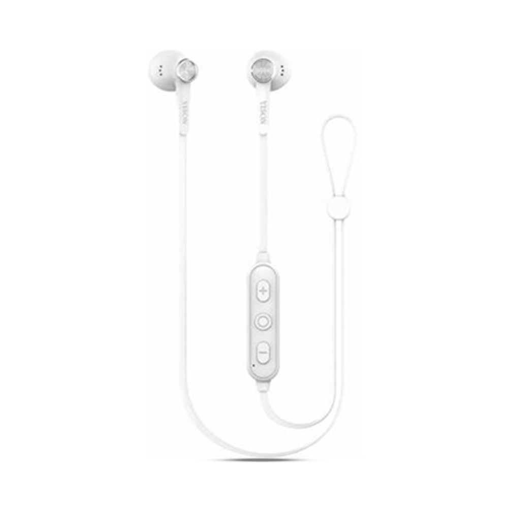 Yison E13 Magnetic Bluetooth Earphone Bluetooth Headset - White