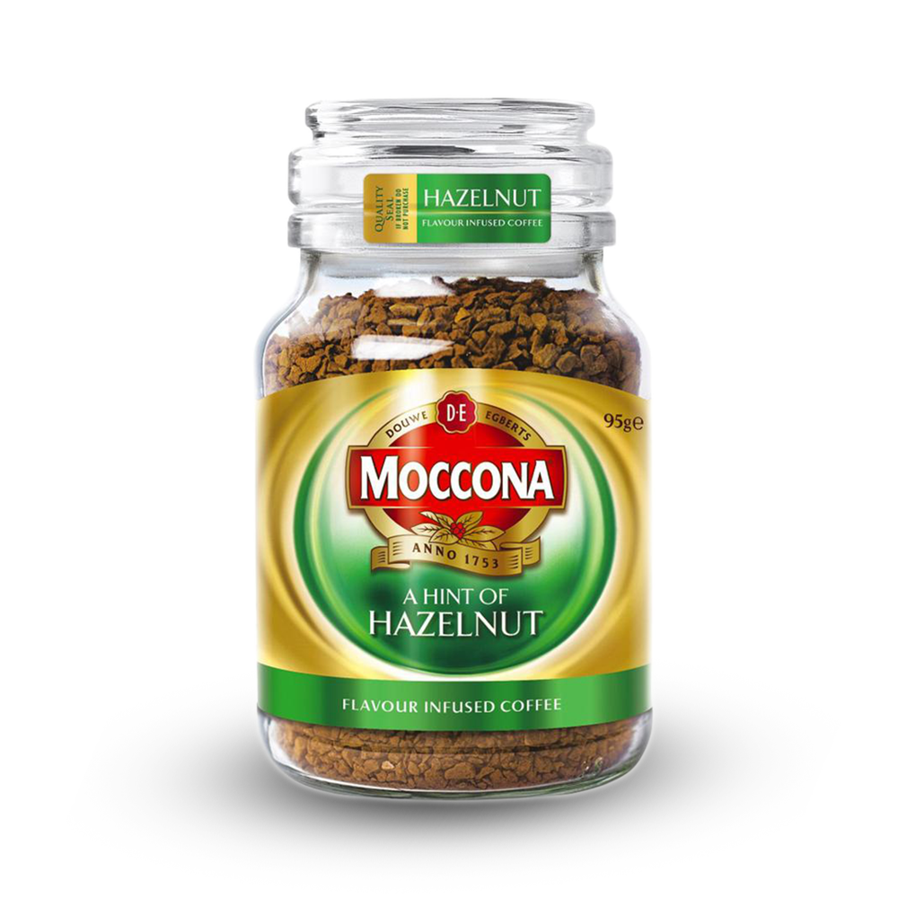 Moccona Hazelnut Coffee Jar - 95 gm - MC006