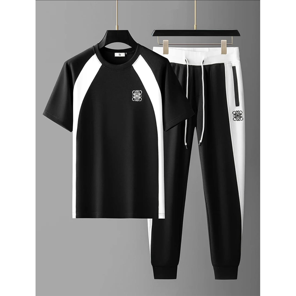 PP Jersey T-Shirt with Trouser Full Track Suit For Men -  TF-109