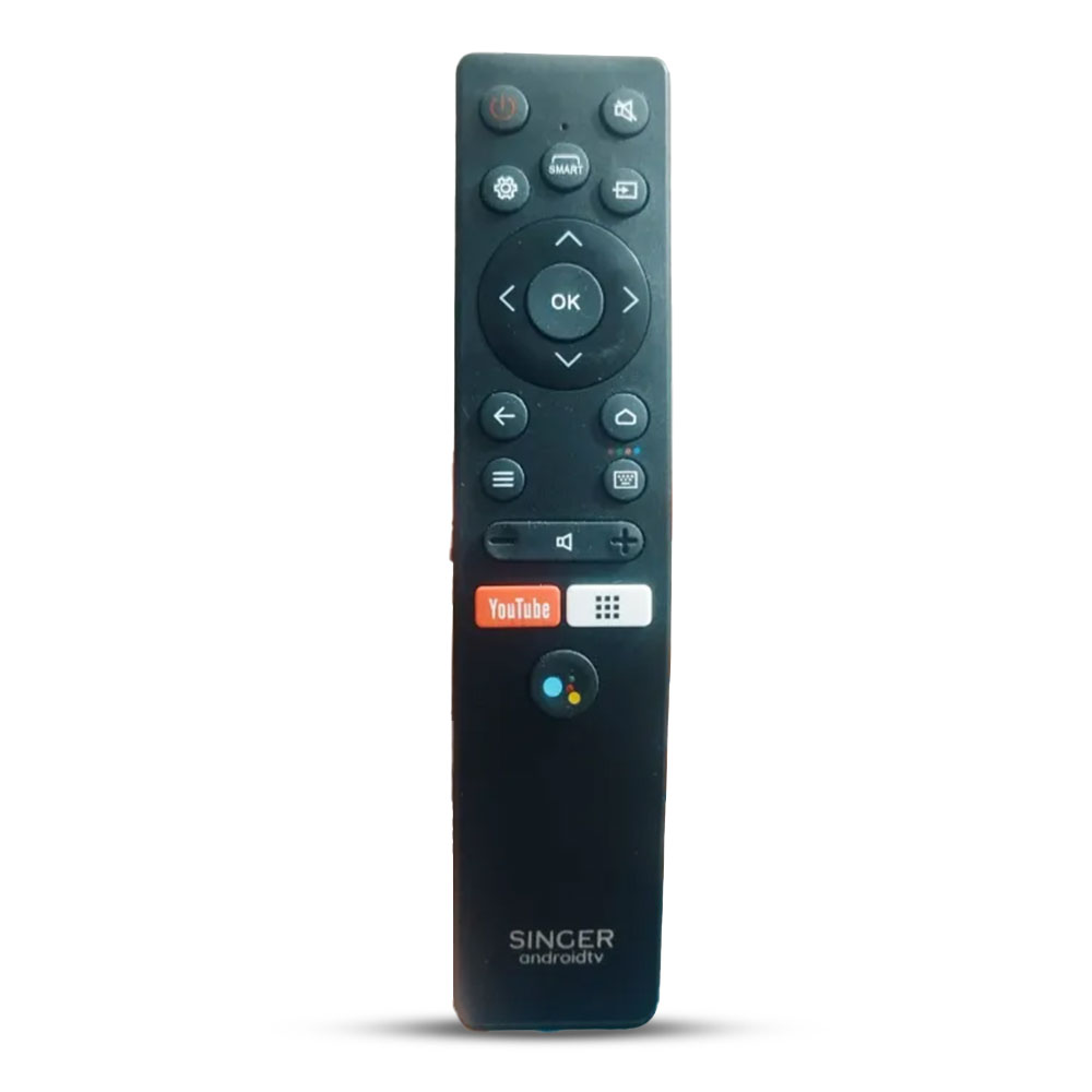 Singer Non Voice Control TV Remote - Black