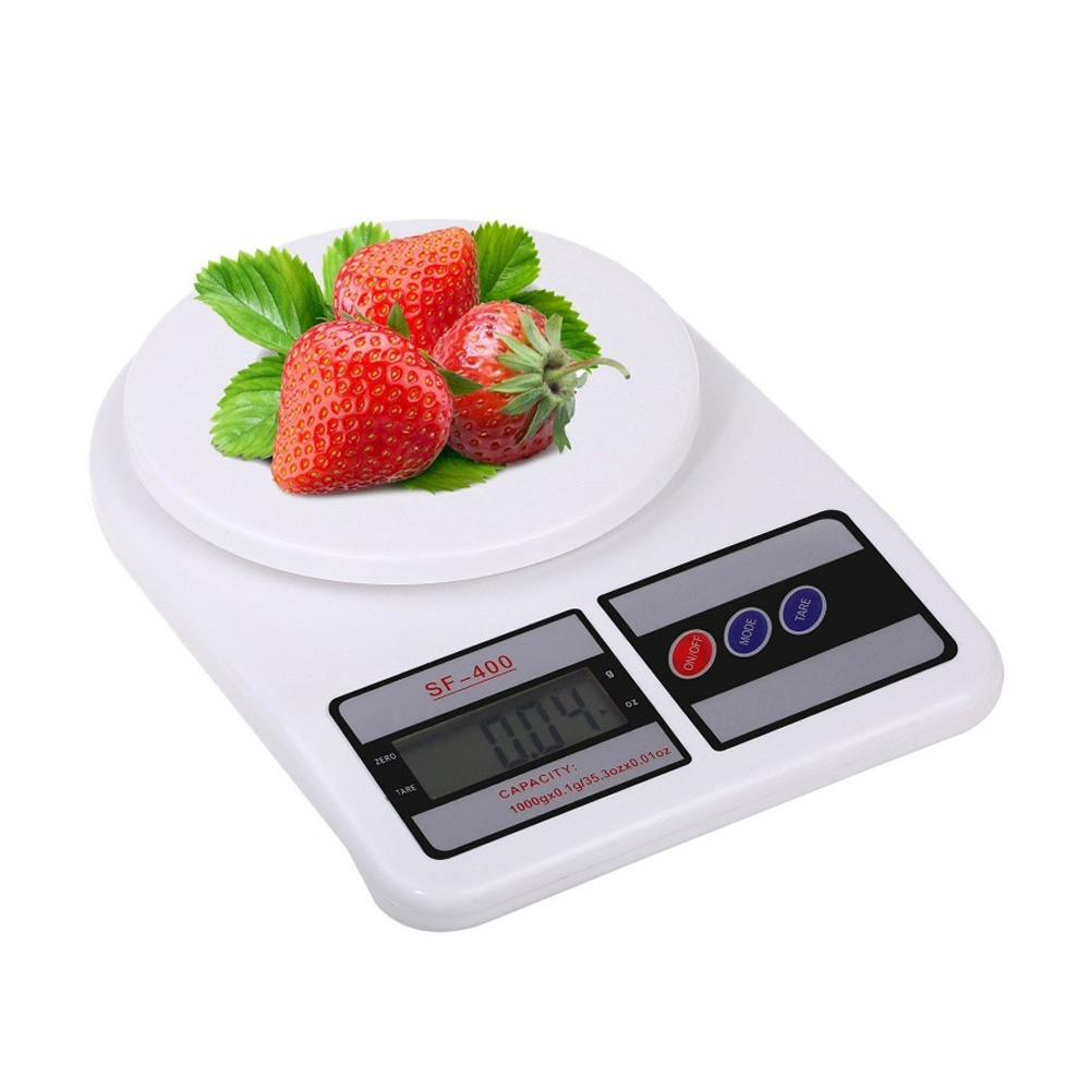 Kitchen Digital Weight Scale - 10 kg -  Silver and Black