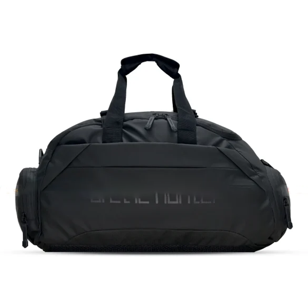 Nylon 3-in-1 Travel and Gym Bag - Black