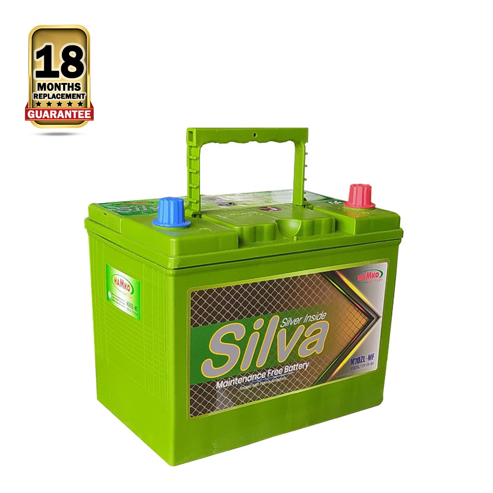 Hamko NS70L SMF 18M Silva Car Battery