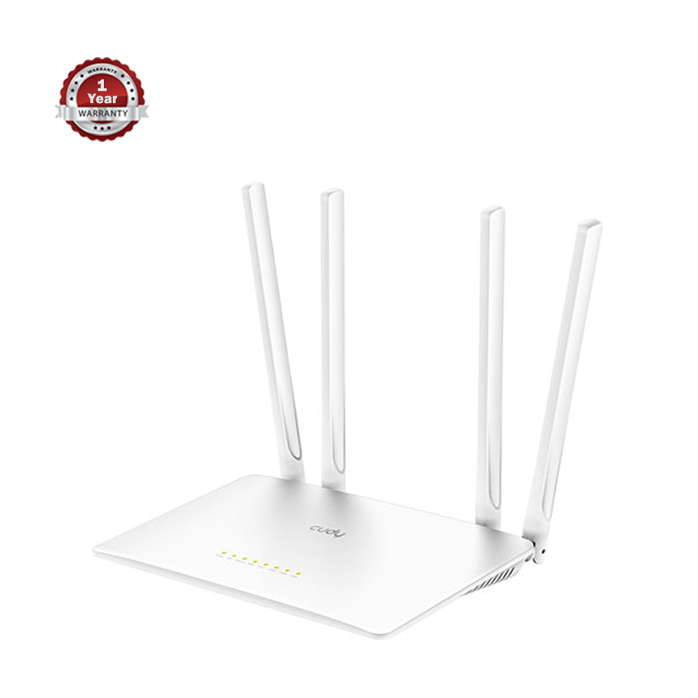 Cudy WR1200 AC1200 Dual Band Wi-Fi Router - White