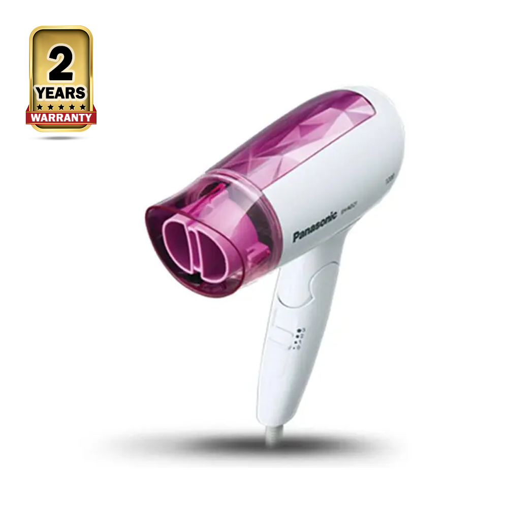 Panasonic EH-ND21 Essential Dry Care Hair Dryer for Women - White and Pink