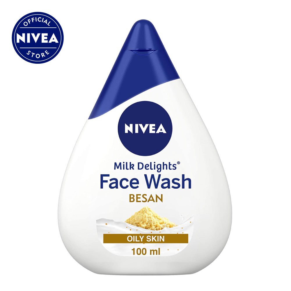 Nivea Milk Delights Face Wash Besan - 100ml