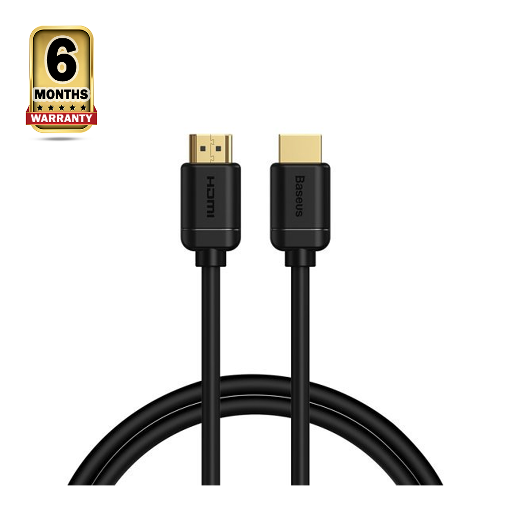 Baseus CAKGQ-A01 HDMI 2.0 4K 60 Hz 3D HDR Cable - Black