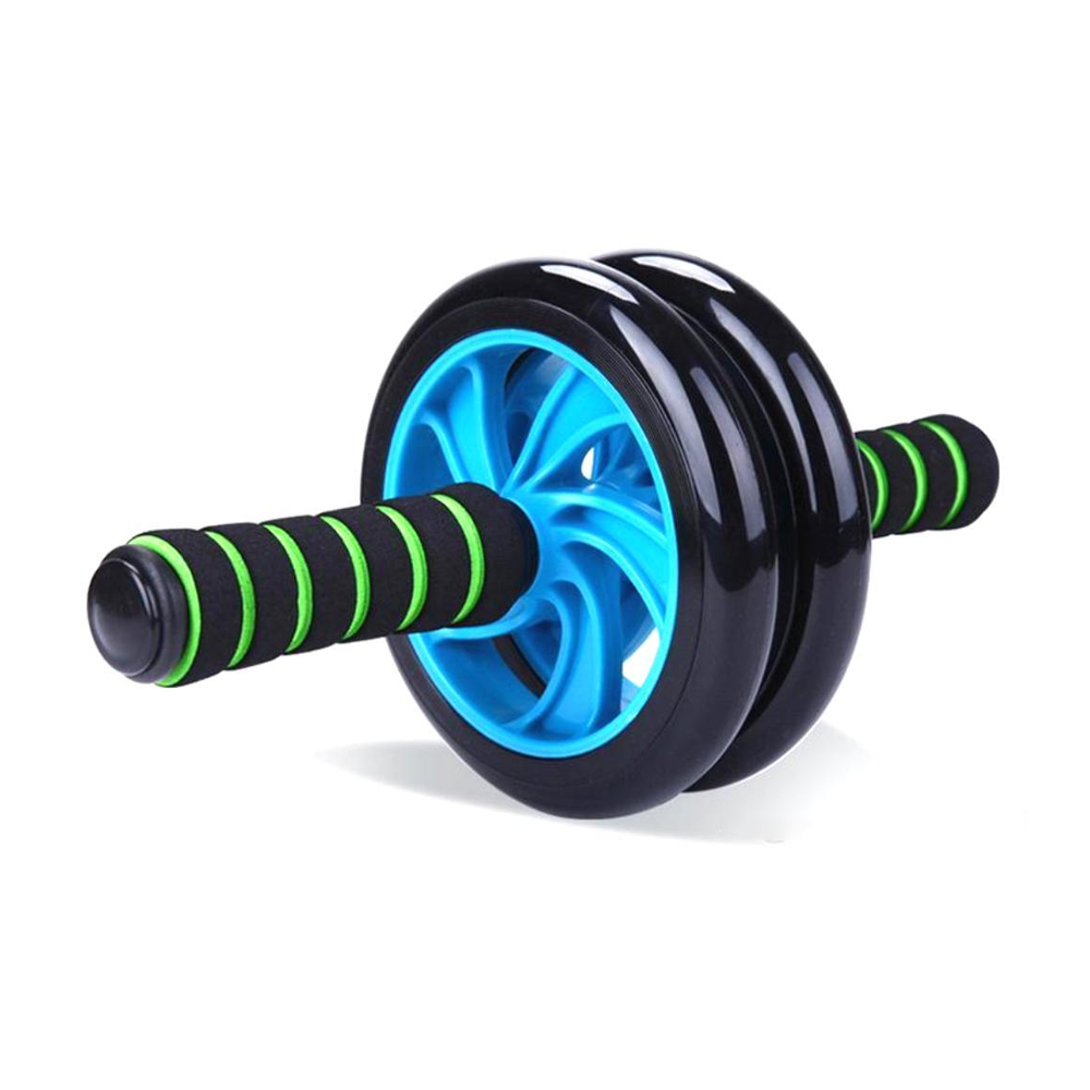 Exercise AB Roller Wheel - Black and Blue