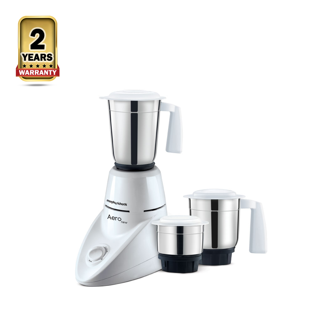 Morphy Richards Aero New Mixer Grinder - 500 Watt - White