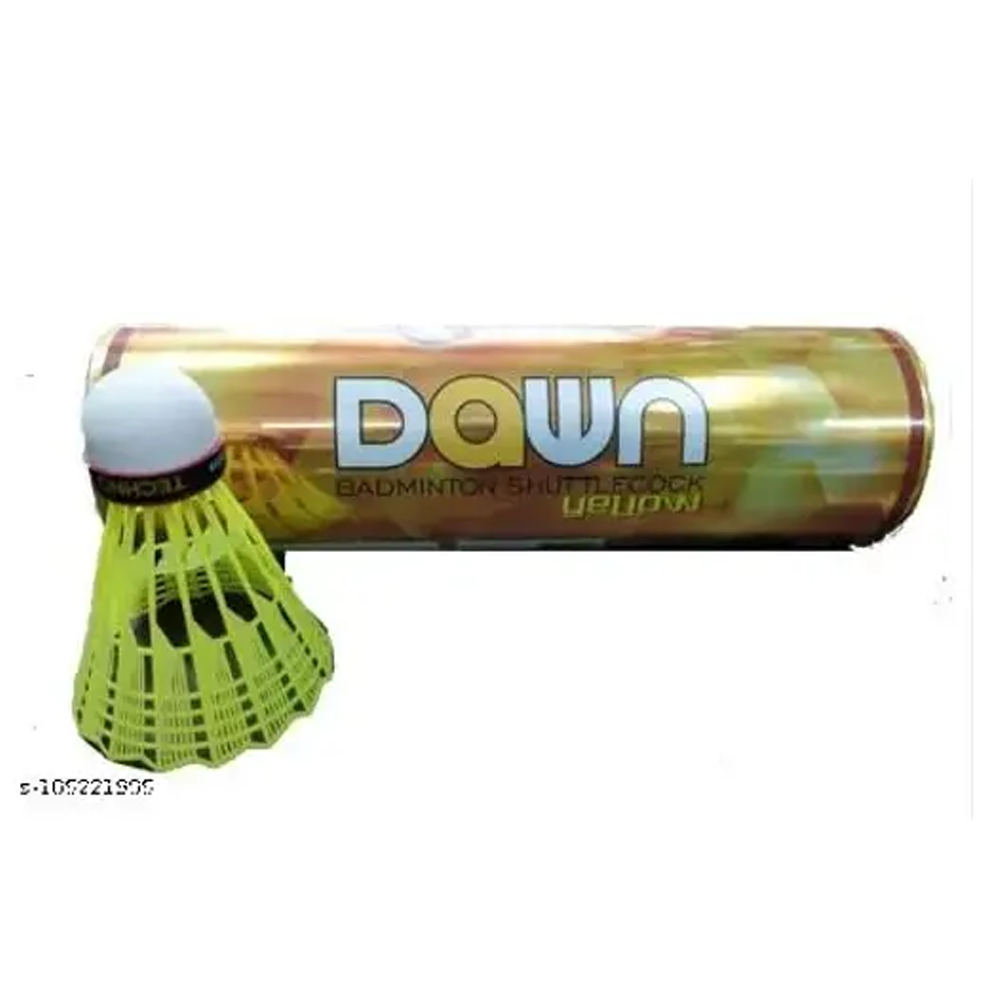 Pack of 6 Pcs Dawn 01 Badminton Shuttlecock