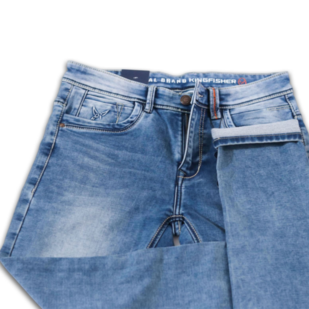 Denim Jeans Pant For Man - Deep Navy - ZIPX08