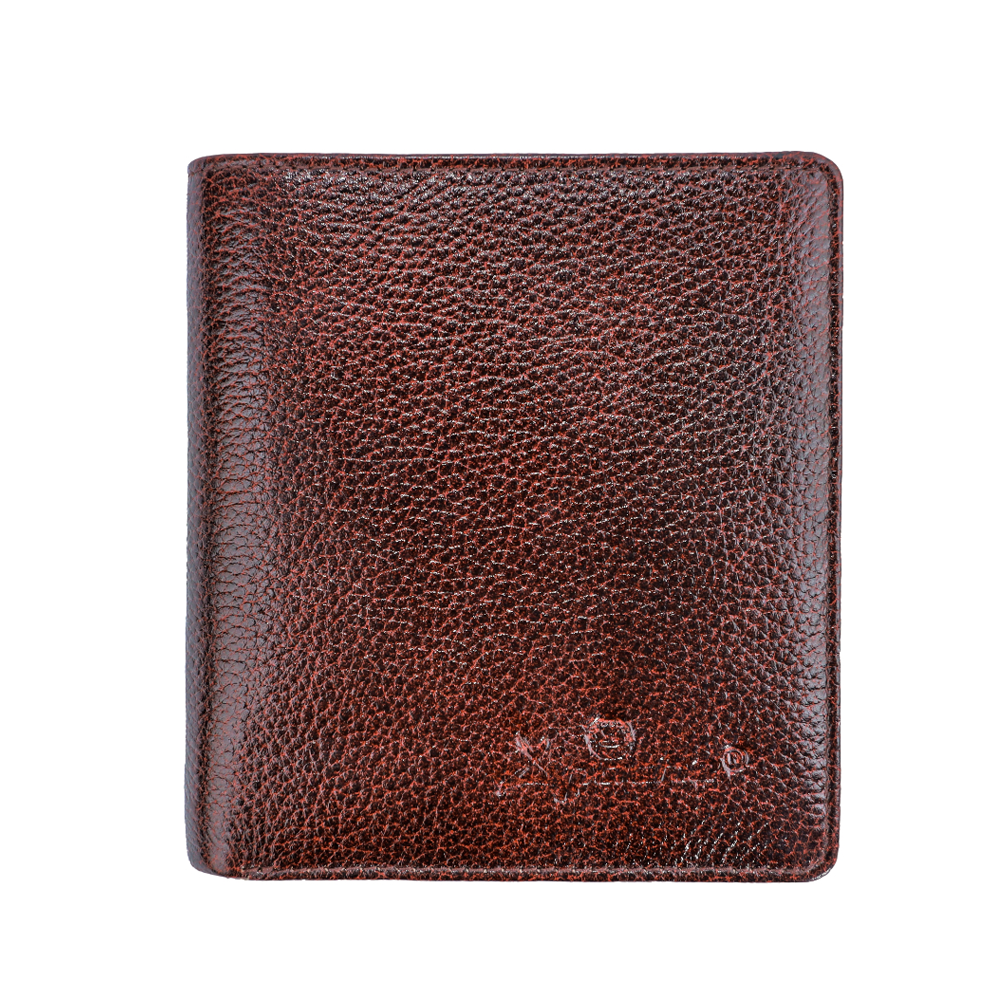 Apache 6001 Genuine Leather Wallet for Men - Brown