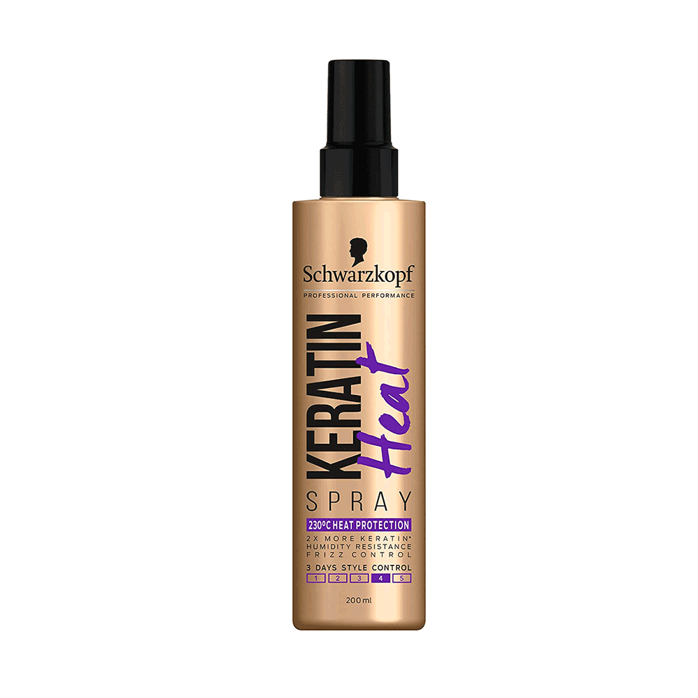 Schwarzkopf Keratin Heat Protection Spray - 200ml