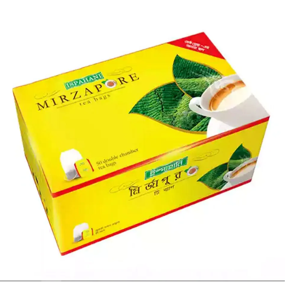 Ispahani Mirzapore Tea Bag 50 Sachet - 100gm